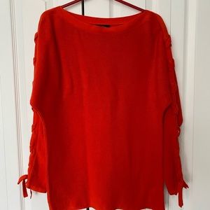 Orange sweater by Lord and Taylor